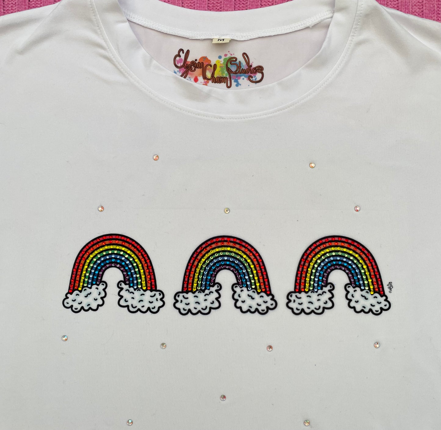 Triple Rainbow Gemstone T-Shirt