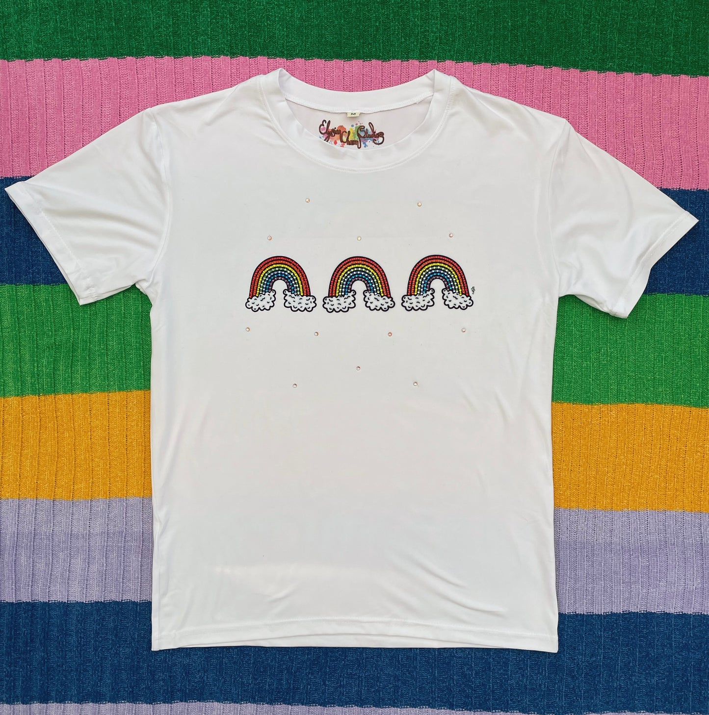 Triple Rainbow Gemstone T-Shirt