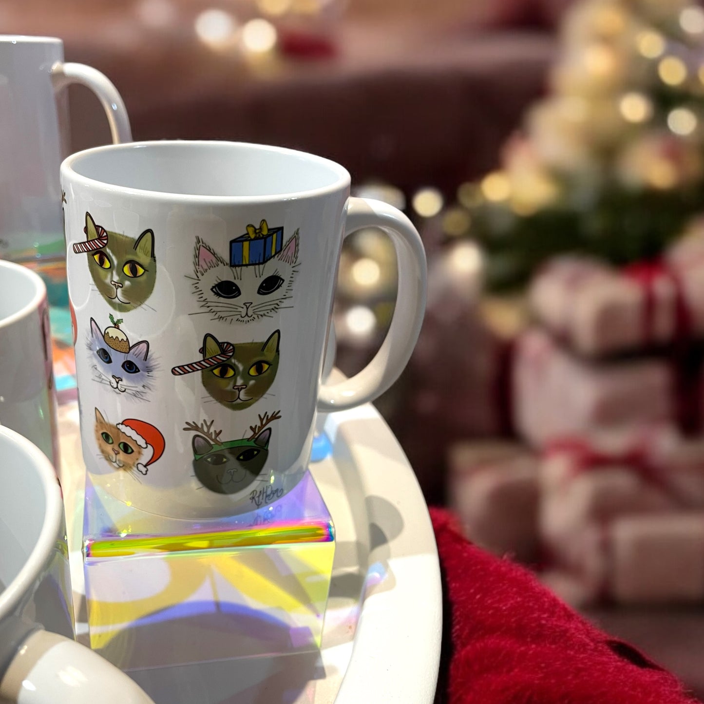 'Christmas Kitties'© Mug