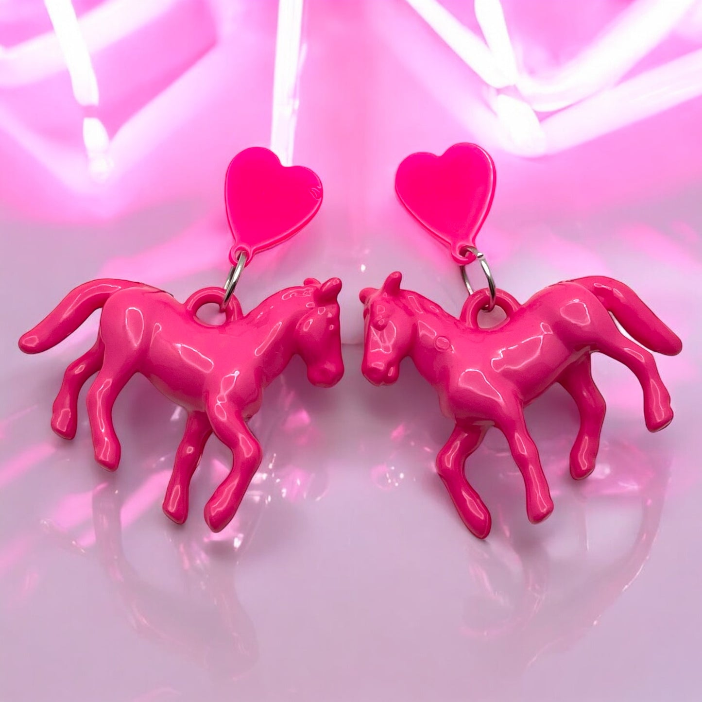 Horses Dangle Earrings