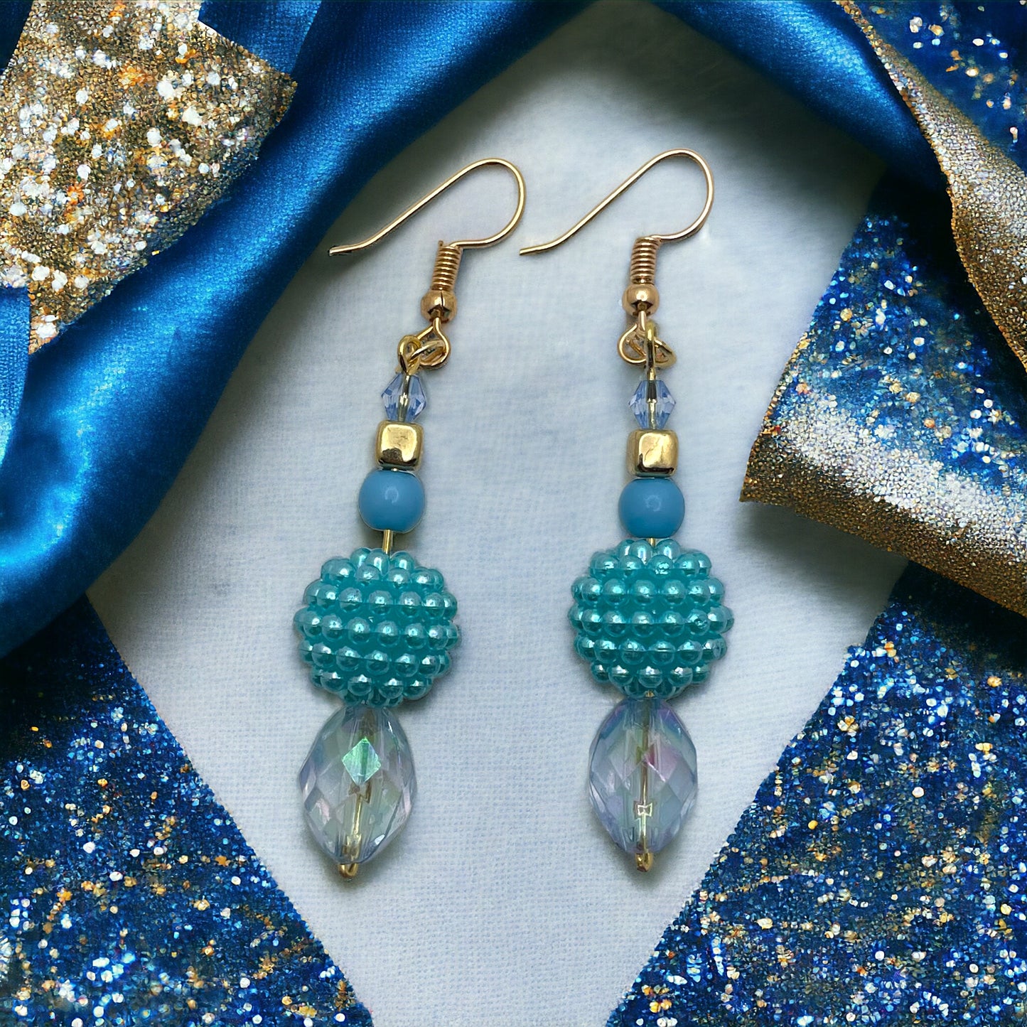 'Blue Bohemian'© Style Earrings