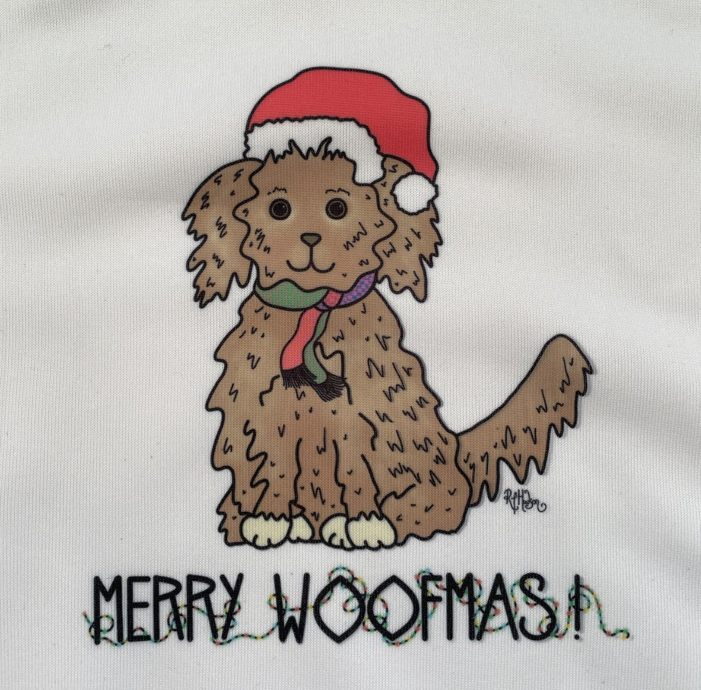 MERRY WOOFMAS!© Gemstone Hoodie